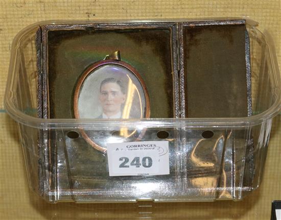 Victorian portrait miniature